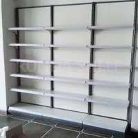 adjustable metal merchandise stand with shelves display shelf of mini market