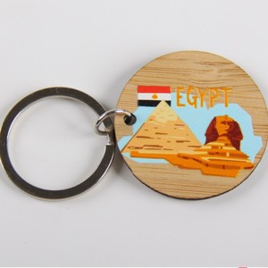 Лазерный деревянный брелок для ключей из бамбука - Product Image 5