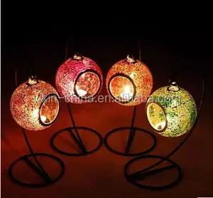 Độc Đáo Thổ Nhĩ Kỳ Handmade Glass Mosaic Candle Holder Cho Trang Trí Nội Thất Và Đám Cưới Sản Xuất Tại Trung Quốc