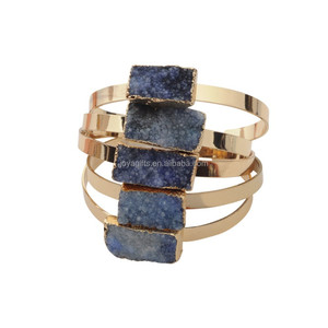 Esterlina encanto natural clear crystal pulsera de moda con el mejor precio al por mayor - Product Image 5