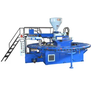 PVC One Color Slipper Shoe Injection Molding Machine