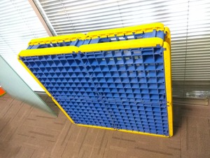 Palet de Plástico Grande de 1800*1600 mm Hecho de PP Virgen/Reciclado para Almacenamiento en Almacén - Product Image 2
