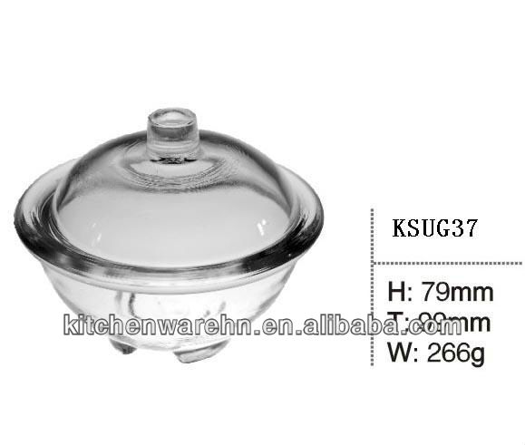 wedding glass candy jar crystal glass jar with glass lid