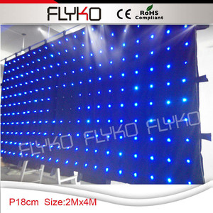 China fabricante alibaba más vendidos llevaron cortinas de tela llevaron vídeo <span class=keywords><strong>xxx</strong></span> / vídeos - Product Image 3