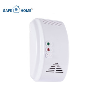 Detector de vazamento de gás para cozinha doméstica 220V barato por atacado de fábrica para GLP CH4 CO propano gás metano