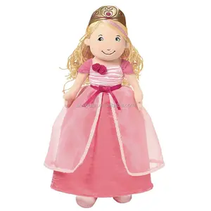 Fantoche de conto de fadas personalizado, princesa de pelúcia