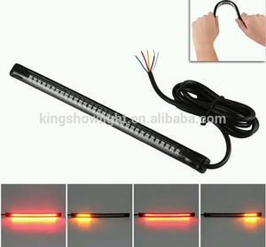 Tira de luz LED flexible para <span class=keywords><strong>freno</strong></span> <span class=keywords><strong>trasero</strong></span> de <span class=keywords><strong>motocicleta</strong></span> y lámpara de señal de giro - Product Image 4