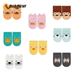 2019 Hot Promotion Comfortable Breathable Bulk Baby Cartoon Pattern Socks