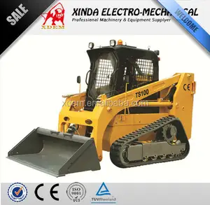 Ts100 100hp 2 t thập trượt Steer loader with1500kg đánh tải để bán