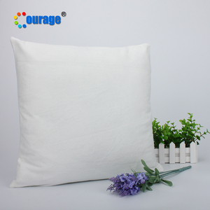 Tampa da fronha do poliéster do luxuoso branco confortável super macia para a sublimação - Product Image 5