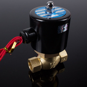 por mayor bajo presión de la válvula de 2 vías 2 puerto solenoide de la válvula de control de flujo de agua eléctrico - Product Image 3
