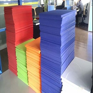 Trung Quốc Không Độc Hại Không Mùi Màu Sắc Màu Vàng Đế Ngoài Làm Eva Bọt Màu <span class=keywords><strong>Flip</strong></span> <span class=keywords><strong>Flop</strong></span> Vật Liệu Duy Nhất Cho Giày Làm - Product Image 1