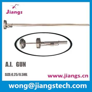 Jiangs Competitive 1/4 And 1/2 Cow Gun For Cattle Ai Sheath Artificial Insemination Gun