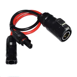 Conector de cable macho y hembra impermeable de 2 pines LP20