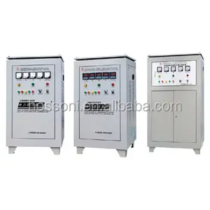 Penstabil profesional dengan BOOSTER, SBW-CT 100KVA, transformator besar