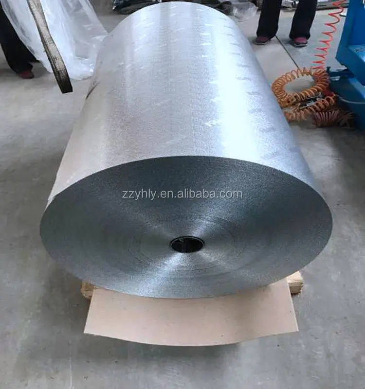100 Micron Aluminium Polyethyleen Folie Voor Pur Isolatie Panel