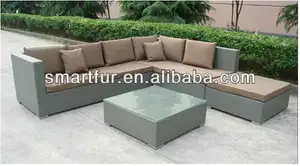 Dongguan rattan mobiliário sofá ao ar livre smt-s8083