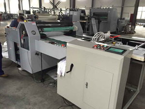 Hoàn toàn tự động giấy tờ trung chuyển giấy cho ăn máy cho cán Máy UV máy sơn - Product Image 6