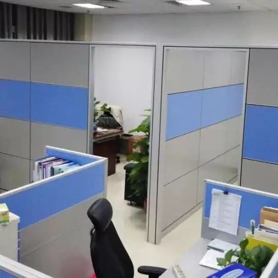 División de paredes de oficina, diseño de cubículo de pared alta, División de cubículo de oficina
