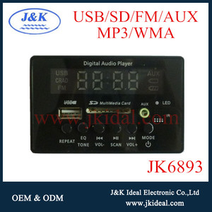Jk6893 radio fm alta calidad módulo <span class=keywords><strong>mp3</strong></span> con la línea <span class=keywords><strong>en</strong></span> para altavoces - Product Image 1