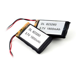 <span class=keywords><strong>3</strong></span>,7 v lithium-batterie wiederaufladbare lithium1800mah polymer batteriezellen 823260 - Product Image 4