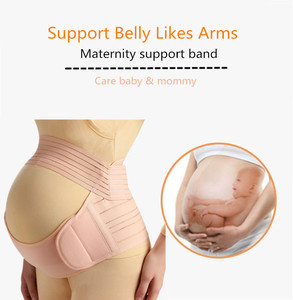 Ensemble 3 en 1 de soutien abdominal réglable pour femmes enceintes, ceinture de maternité élastique, bande de soutien pour la grossesse - Product Image 4