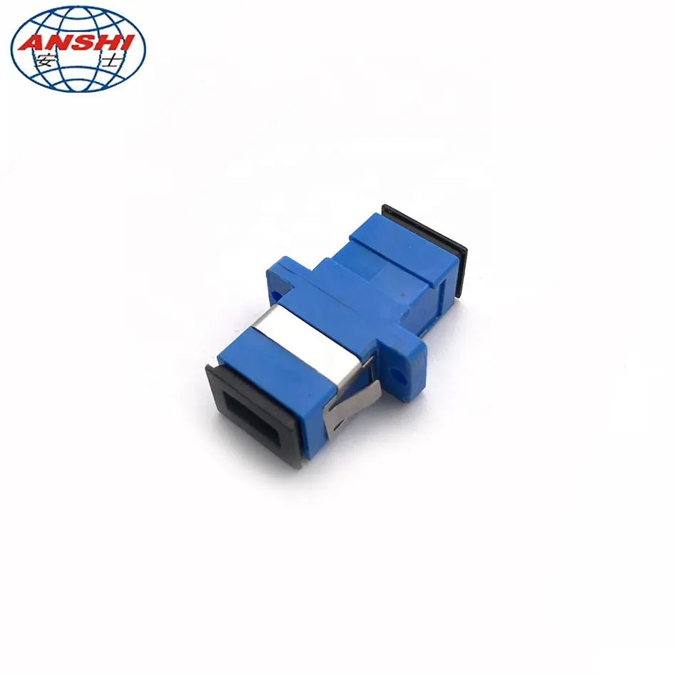 Anshi Sc/Upc Simplex Single Mode Plastic Glasvezel Adapter