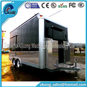 Fabricación personalizada de pizza comida rapida remolque / diseño moderno móvil remolcable pizza carro de comida para <span class=keywords><strong>la</strong></span> venta - Product Image 5