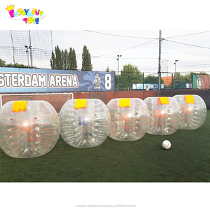Precio de fábrica CE 1.2 m/1.5 m/1.7 m PVC/TPU inflable tamaño adulto humano Bubble gum Aldaba balón de fútbol - Product Image 3
