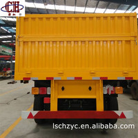 Semirremolques planos de 3 ejes, camión de 40 pies, hecho en china, dimensiones de remolque a plataforma