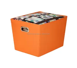 Factory supply new product middle Square non woven multipurpose folding belt foldable storage box