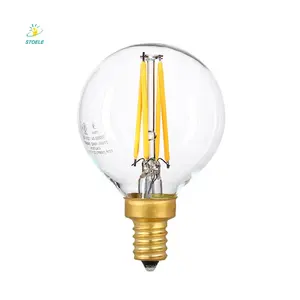 Retro Edison aydınlatma LED G40 G45 G50 küre Filament ampul E12 E14 E17 ampul