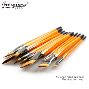 <span class=keywords><strong>Set</strong></span> di <span class=keywords><strong>Pennelli</strong></span> <span class=keywords><strong>per</strong></span> <span class=keywords><strong>Pittura</strong></span> Giorgione con Setole in Nylon, Manico in Legno e Ghiera in Rame - Product Image 4