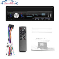 EsunWay-Reproductor de MP5 para coche, Radio retráctil de 7 pulgadas con pantalla táctil HD, estéreo, multimedia, 1Din, RDS, FM, AM, USB, AUX, FM