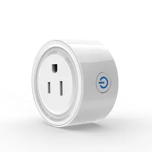 Wifi Smart Plug Us Wifi Smart Socket Mini Timer Socket 100-240V 10A Afstandsbediening Elektrische Plug Timer schakelaar Tuya Oplossing