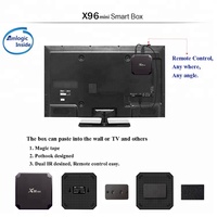 X96MINI X96 TV Box, 2GB/16GB Android 7.1 Smart TV Box Goshine Amlogic S905W Quad Core WIFI 4K2K 1080P Reproductor Multimedia Inteligente X96mi
