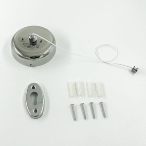 Hwhome — corde <span class=keywords><strong>à</strong></span> <span class=keywords><strong>linge</strong></span> rétractable en acier inoxydable, pour l'intérieur - Product Image 5