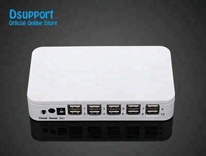 Soporte de aluminio antirrobo de 10 puertos para móvil/tabletas Soporte de exhibición de seguridad de carga de alarma de teléfono para <span class=keywords><strong>iPad</strong></span> iPhone <span class=keywords><strong>Control</strong></span> remoto - Product Image 2