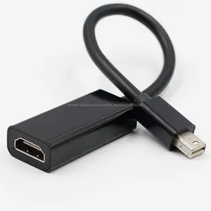 Mini DP to HDMI Cable Converter 어댑터 Mini DisplayPort 디스플레이 포트 (dp) 의 할 수 HDMI 어댑터 대 한 Apple Mac Macbook Pro air 노트북