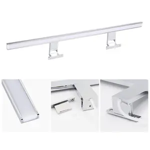 CE IP44 ingebouwde driver 800mm Lengte Aluminium Chrome led badkamer spiegel lamp