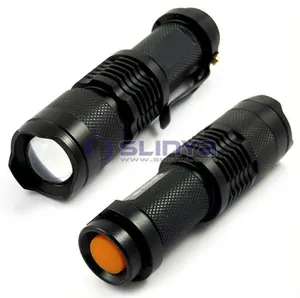 300LM Mini Clip LED Flashlight Aluminum Alloy Q5 LED Torch