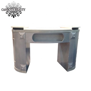<span class=keywords><strong>Vintage</strong></span> manicure nail tavolo table mobili per il salone con piano in marmo CB-M700 - Product Image 1