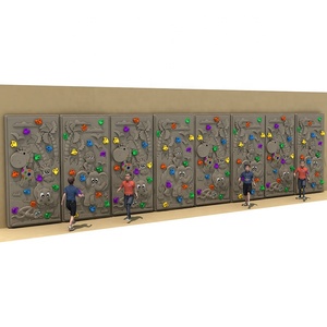 Marco de plástico colorido para escalada en roca, juego de pared para patio de juegos, <span class=keywords><strong>gimnasio</strong></span> en la jungla, al <span class=keywords><strong>aire</strong></span> <span class=keywords><strong>libre</strong></span>, para niños de preescolar, 8-10 como diseño de Color, 8cbm - Product Image 2