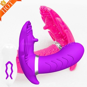 Kotak kustom gratis-colokan Anal dapat dipakai 7 Mode silikon Anus Butt Beads pakaian dalam Dildo Vibrator - Product Image 4