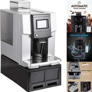 Máy Pha Cà Phê ULKA 19 Bar Màn Hình Điện Tử 3.5 Inch Phổ Biến Rẻ Nhất Máy Pha Cà Phê Espresso Hoàn Toàn Tự Động - Product Image 3