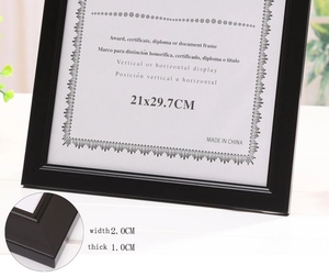 Cadre photo numérique avec impression numérique, cadre photo PS format A4, ensemble de cadres photo Weiding, carton, <span class=keywords><strong>plastique</strong></span>, <span class=keywords><strong>verre</strong></span> A3, <span class=keywords><strong>blanc</strong></span> naturel - Product Image 5