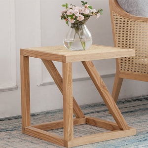 Stylish Nordic <strong>Vintage</strong> Furniture Balcony Rattan Wood Hotel Cafe Restaurant <strong>Club</strong> Living Room Armchair