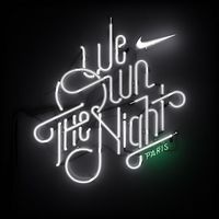 Custom Gantung Neon Backlit Tanda Neon Box Menyala Signage Bahan LED Impor Permintaan Huruf