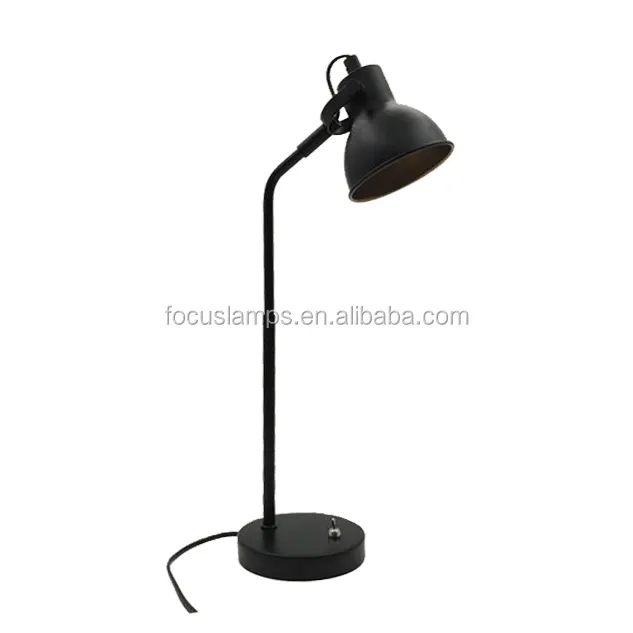 Focus Lighting black GU10 desk lamp for energy saving first choose