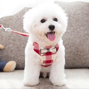 Arnés de seguridad de alta calidad para perros y gatos, accesorio ajustable, acolchado, de malla transpirable, para control de mascotas, chaleco, correa, collares